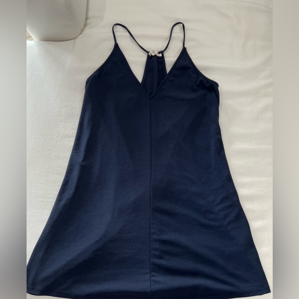 Silence + Noise Navy Dress